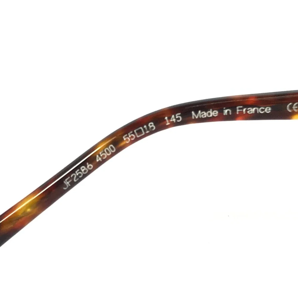 J.F. Rey Eyeglasses Frames JF2586 4500 Matte Gray Rectangle Full Rim 55-18-145